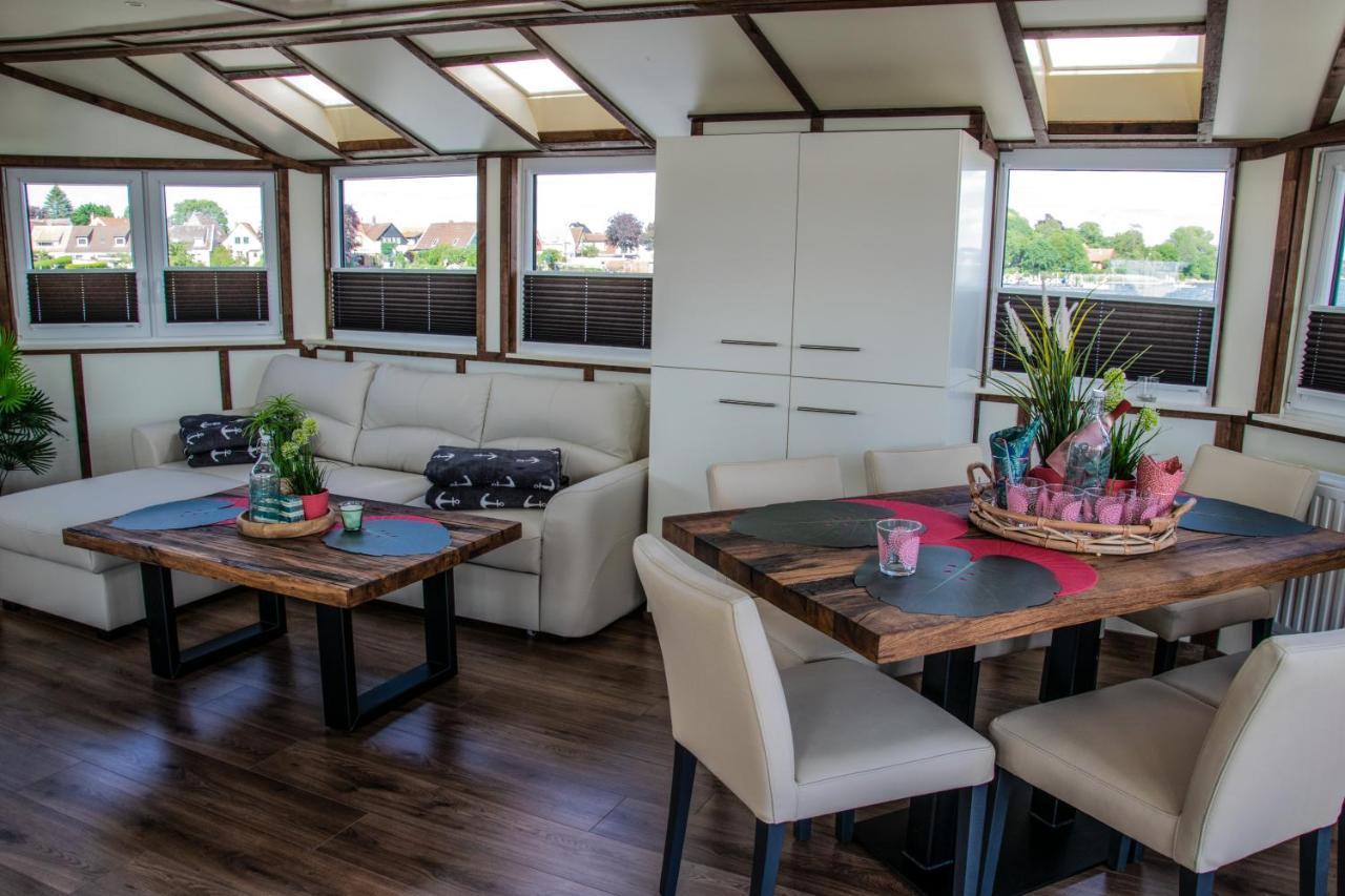 Island-Dreams Hausboot Cecilie Apartment ชลีสวิก ภายนอก รูปภาพ