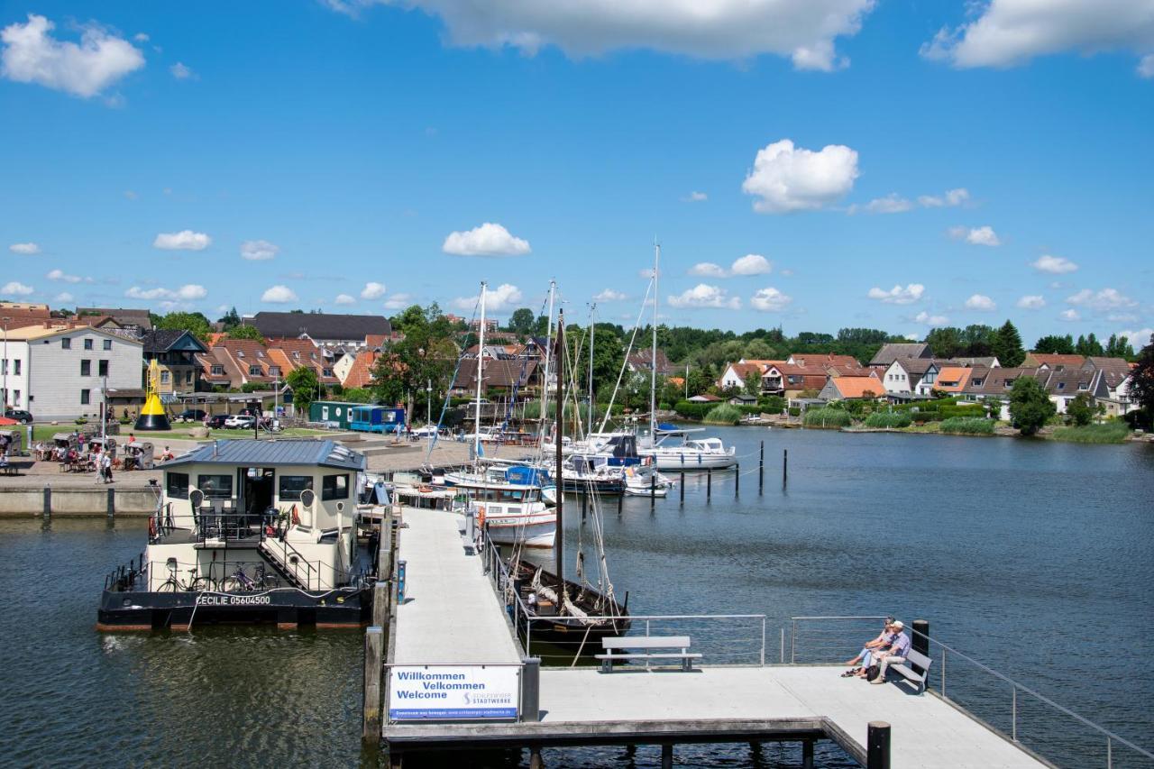 Island-Dreams Hausboot Cecilie Apartment ชลีสวิก ภายนอก รูปภาพ